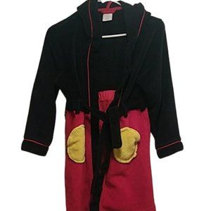 Disney Unisex Toddler Plush Mickey Mouse Rob With Attached Ears. Size 7/8